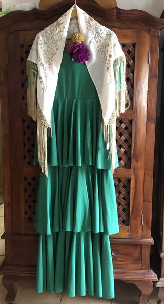 Traje de flamenca 