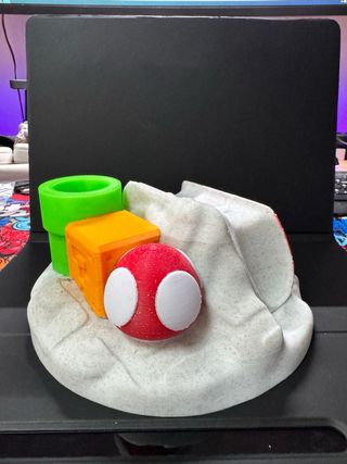 Soporte 3D Mario Switch Pro: ¡Personalizable!