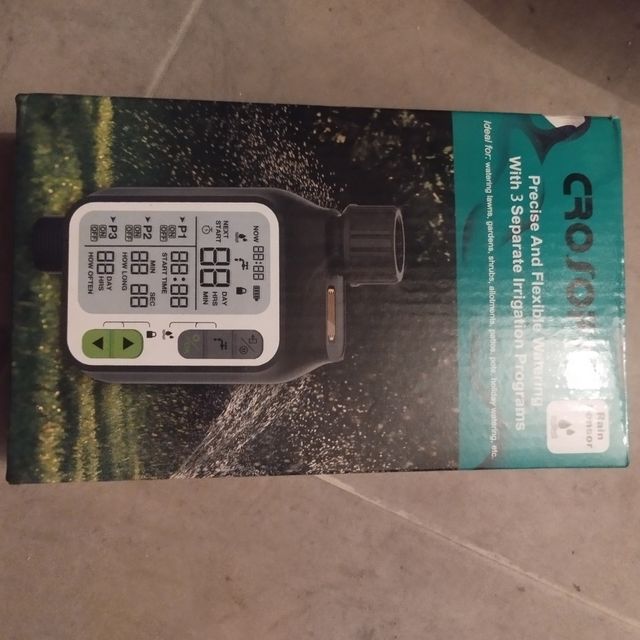 Riego automático reloj 