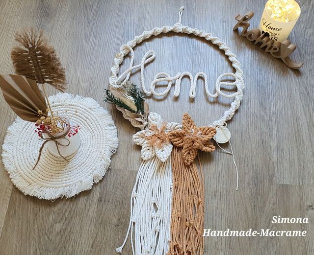 Decorazione stile boho,fuoriporta