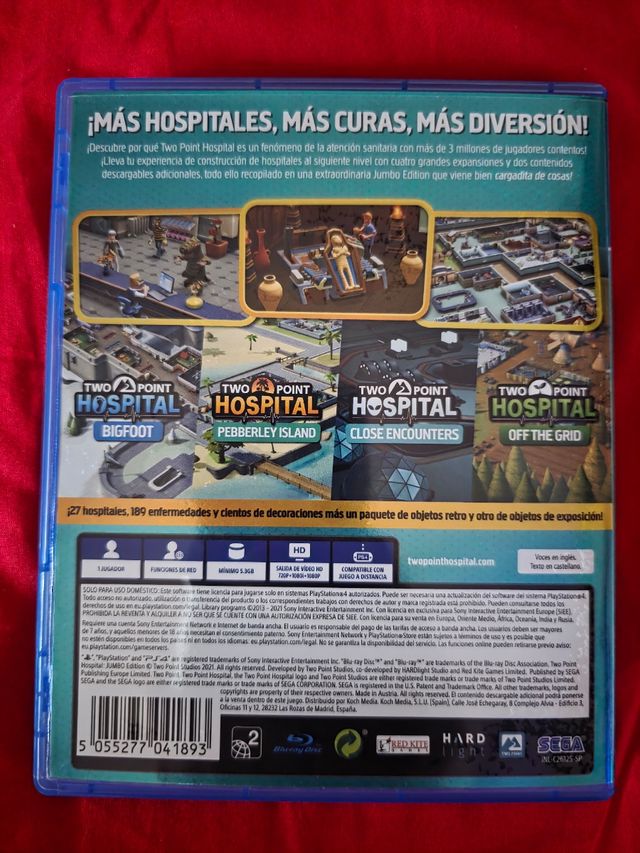 TWO POINT HOSPITAL JUMBO EDITION PS4