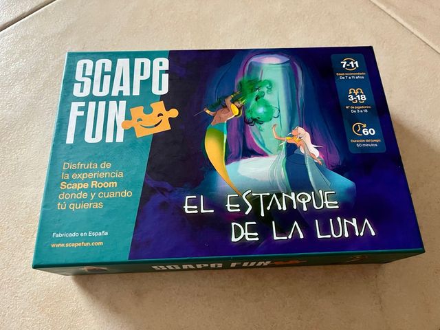 Scape room infantil el estanque de la luna