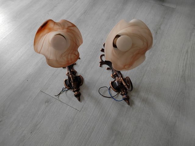 Juego de luces de mesilla dormitorio