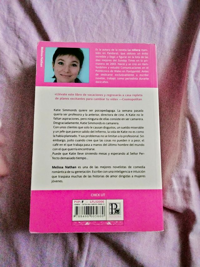 Libro "la camarera"