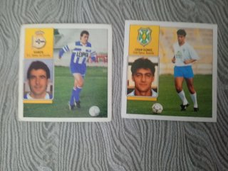 Cromos liga este cartón liga 92 93