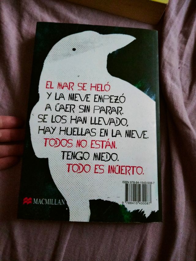 Libro "Despues de la nieve"