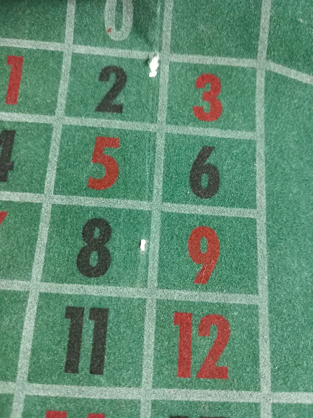 Juego de mesa Roulette en buen estado