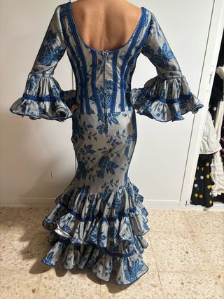 Traje Flamenca de encaje