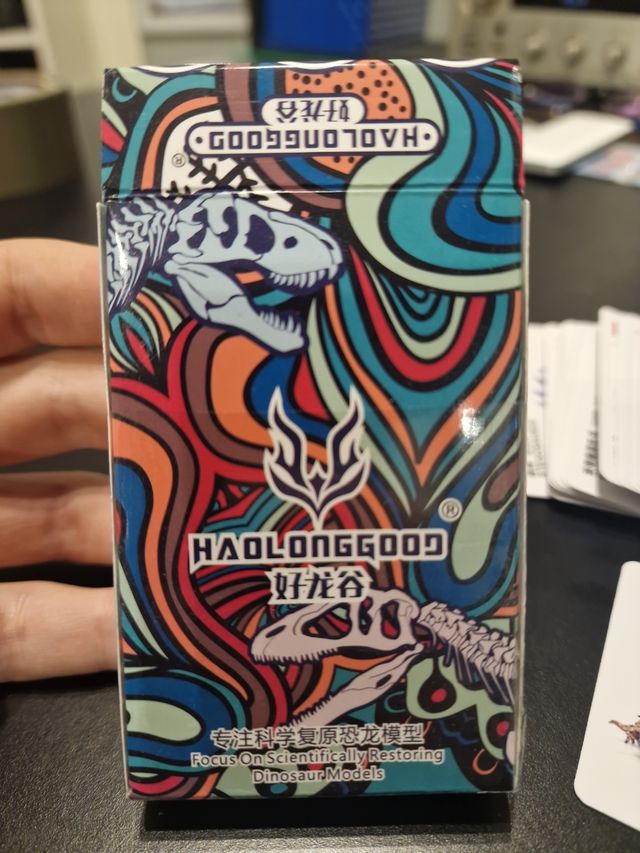 Cartas poker dinosaurios