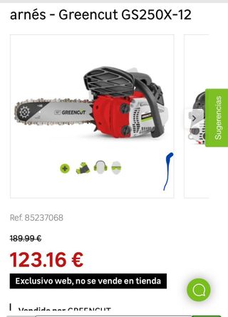nuevo motosierra
