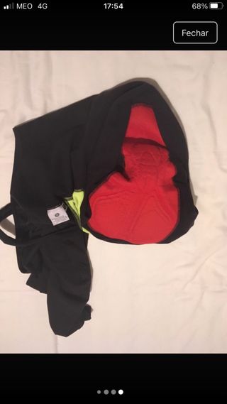 Calças ciclismo Inverno Onda tamanho XXL