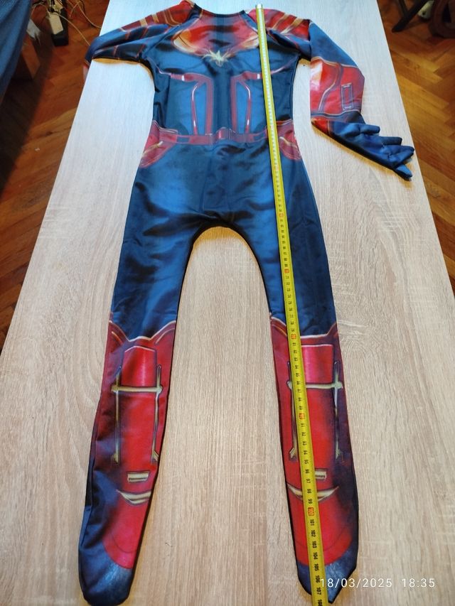 Disfraz infantil Capitana Marvel