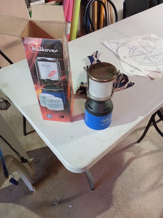 Linterna de gas.para canping