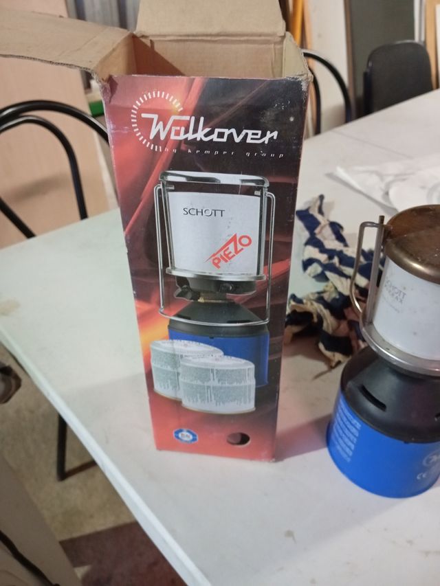 Linterna de gas.para canping