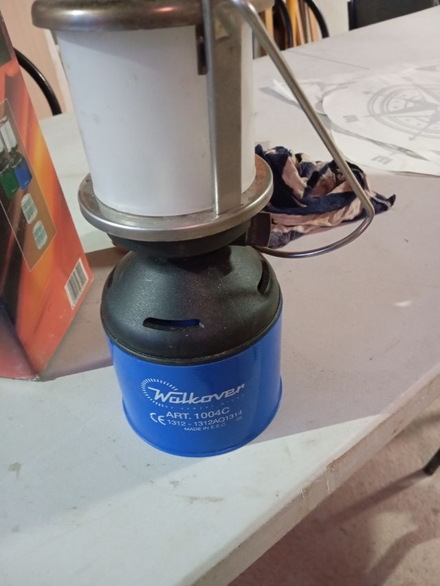 Linterna de gas.para canping