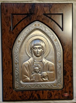 Icono de la Virgen con el Niño