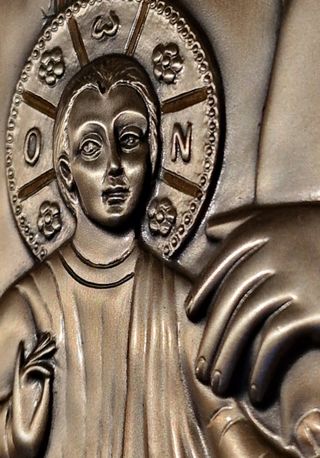 Icono de la Virgen con el Niño