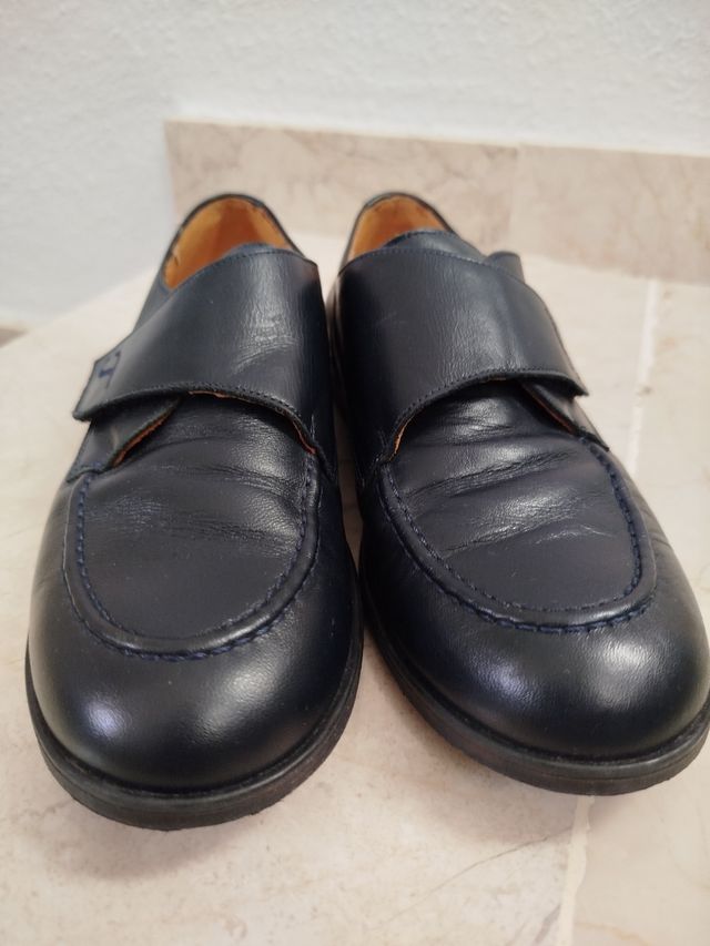 ZAPATOS DE VESTIR NIÑO TODO DE PIEL