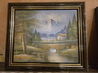 Pintura óleo sobre lienzo firmado Capery