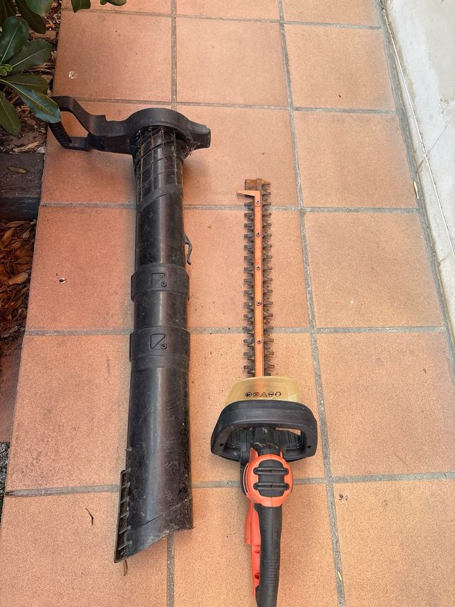 Cortadora jardín + corta bordes 70€