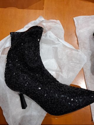 Zapatos botin tacon