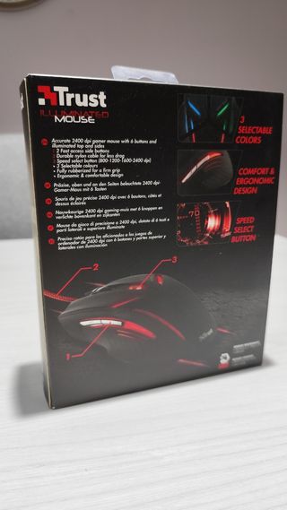 Mouse TRUST illuminato da Gaming