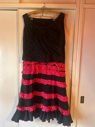 Traje conjunto Flamenca/Canastera/Rociera