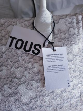 Bolso tous nuevo con etiquetas 