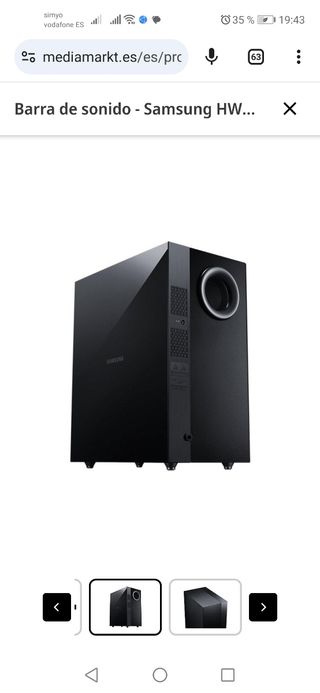 Barra de sonido Samsung hw h430