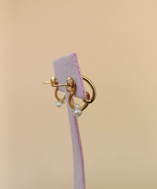 Pendientes de oro de 18kt.