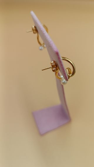 Pendientes de oro de 18kt.