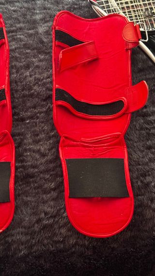 Espinilleras de Kickboxing CHARLIE Leather 