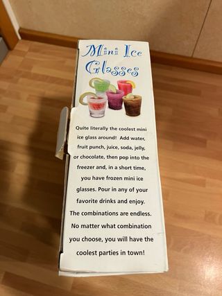 Moldes para hacer vasos de hielo