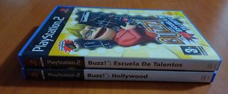 2 juegos y mandos: Buzz 