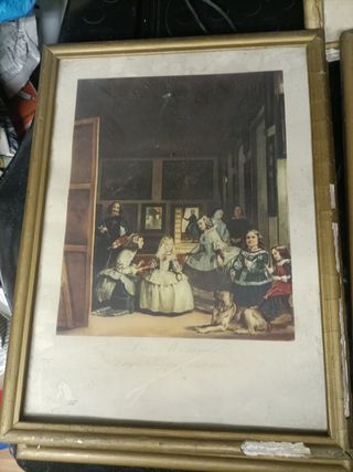 Cuadros reproducción antigua