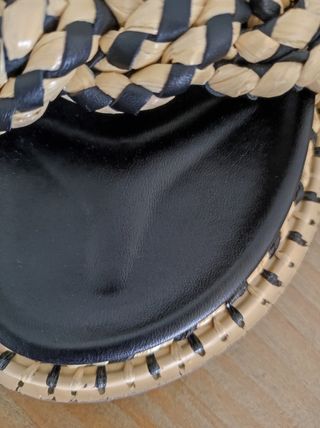 Sandalias Zara de rafia, número 35