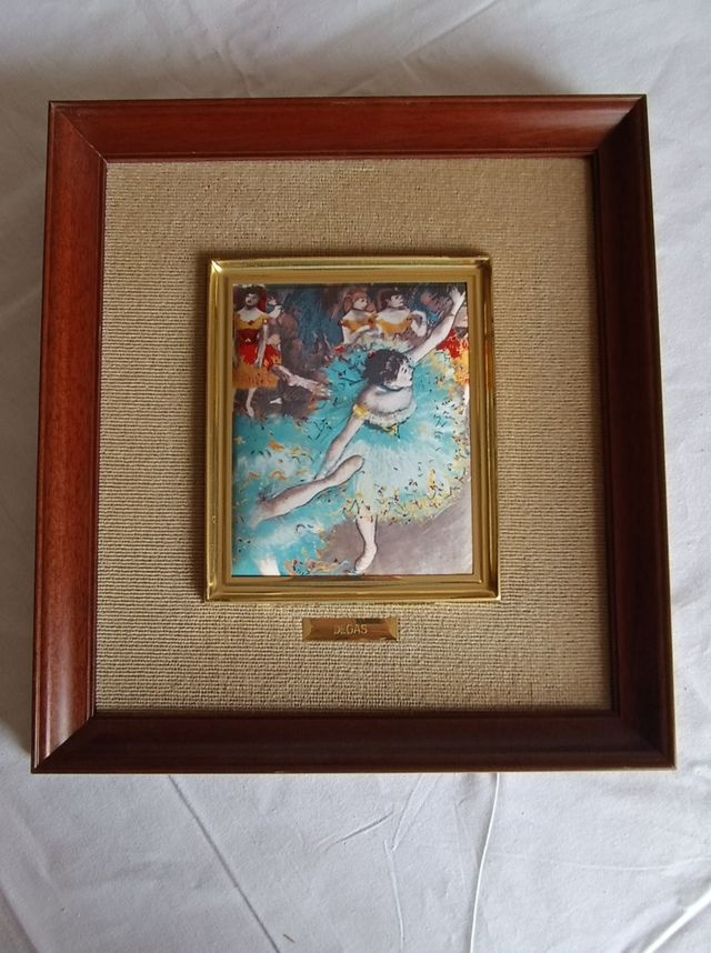 Cuadro esmalte Degas