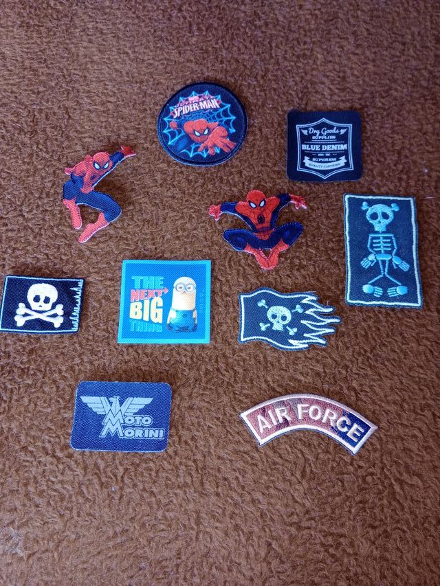 Parches termoadhesivos 10 unidades