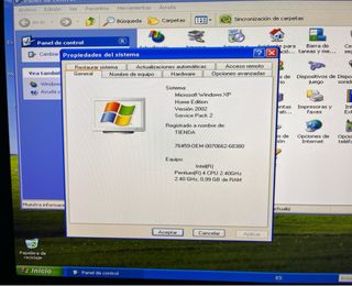Ordenador Compaq EVO caja mini