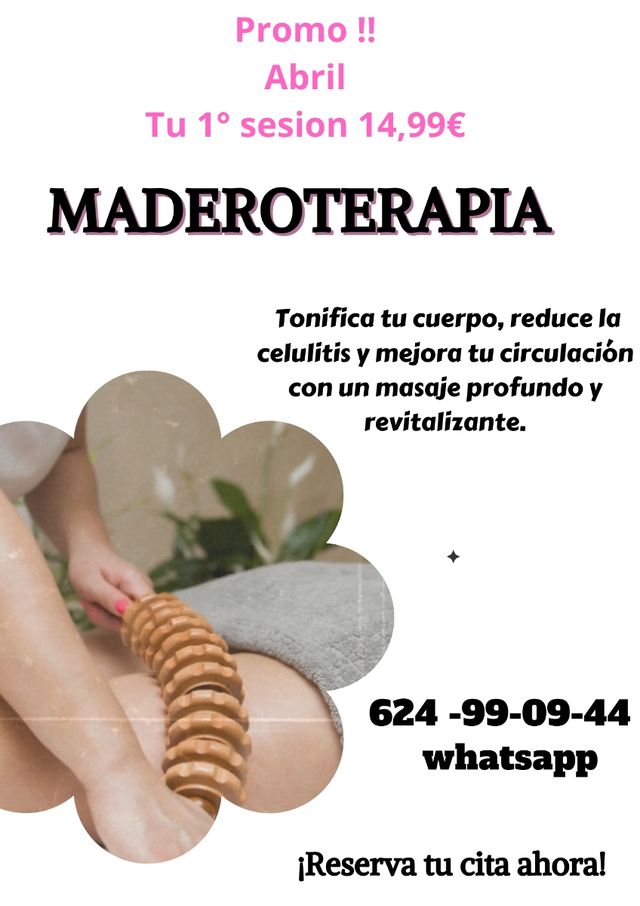 Maderoterapia en casa