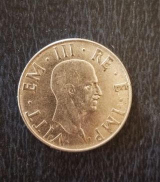 MONETA Due Lire Regno d'Italia 1940