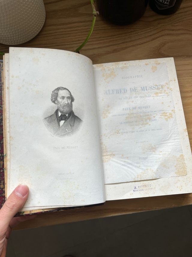 Biografia de Alfred de Musset 1879