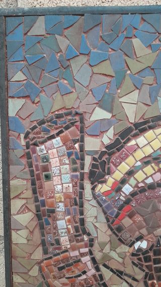 Mosaico israelita sobre tablero