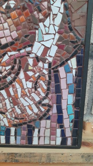 Mosaico israelita sobre tablero