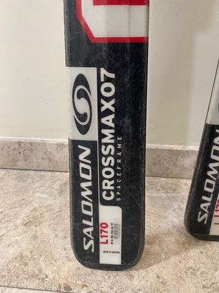 Esquis carving Salomon Crossmax 07