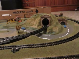 Tren Ibertren Escala 3N y Maqueta escala N Ref.801