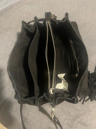 Bolso de piel Zara 