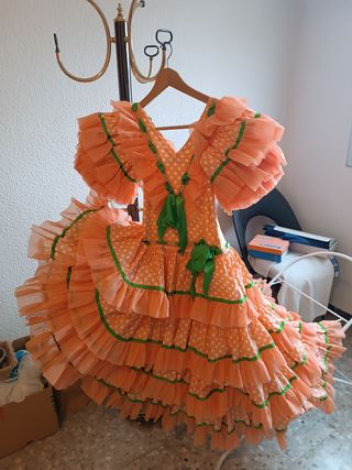Traje flamenca niña