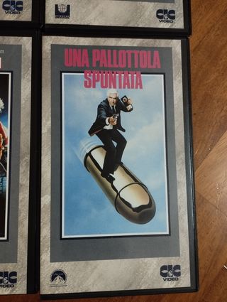 3 VHS film polizieschi azione-commedia
