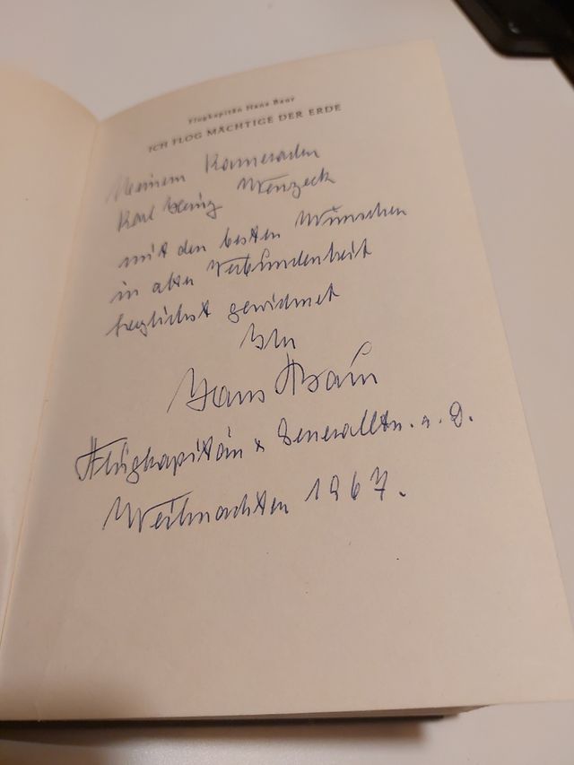 II guerra mundial  libro firmado  hitler